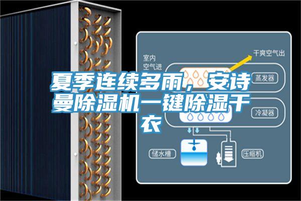 夏季連續(xù)多雨,安詩曼除濕機(jī)一鍵除濕干衣