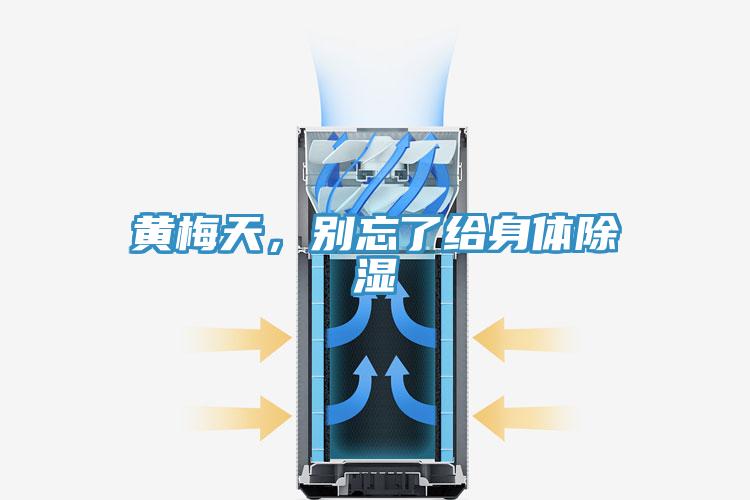 黃梅天，別忘了給身體除濕