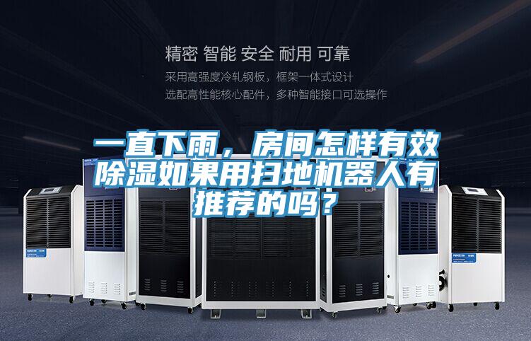 一直下雨，房間怎樣有效除濕如果用掃地機器人有推薦的嗎？