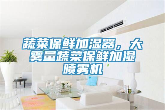 蔬菜保鮮加濕器，大霧量蔬菜保鮮加濕噴霧機(jī)