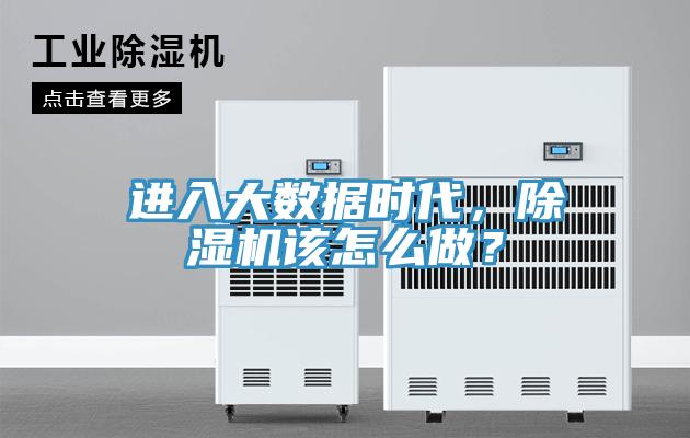 進入大數(shù)據(jù)時代，除濕機該怎么做？