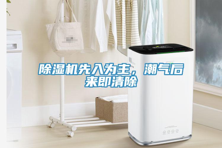除濕機先入為主，潮氣后來即清除