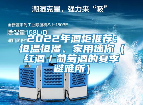 2022年酒柜推薦：恒溫恒濕、家用迷你（紅酒／葡萄酒的夏季避難所）