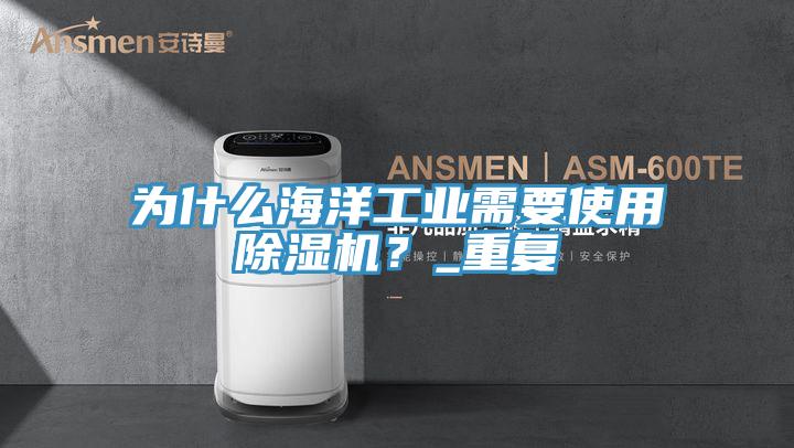 為什么海洋工業(yè)需要使用除濕機？_重復