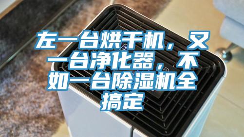 左一臺烘干機，又一臺凈化器，不如一臺除濕機全搞定