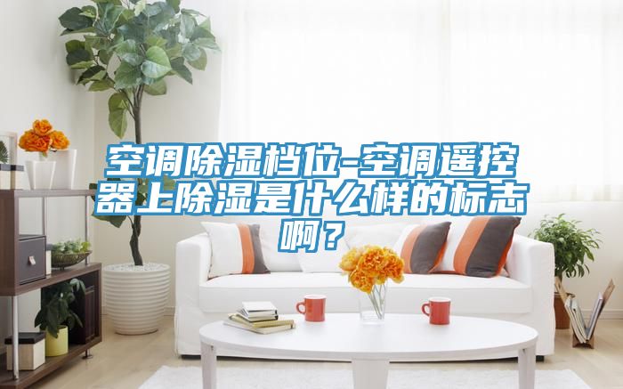 空調(diào)除濕檔位-空調(diào)遙控器上除濕是什么樣的標(biāo)志啊?