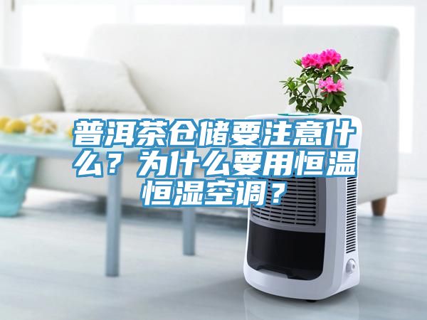 普洱茶倉儲要注意什么?為什么要用恒溫恒濕空調(diào)?