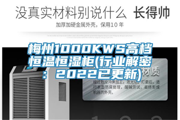 梅州1000KWS高檔恒溫恒濕柜(行業解密:2022已更新)