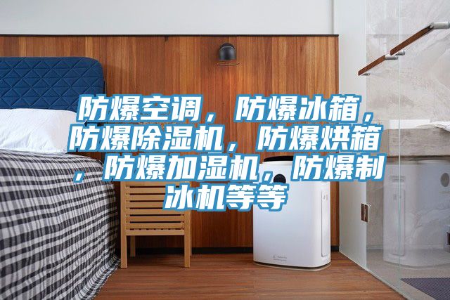 防爆空調(diào),防爆冰箱,防爆除濕機(jī),防爆烘箱,防爆加濕機(jī),防爆制冰機(jī)等等