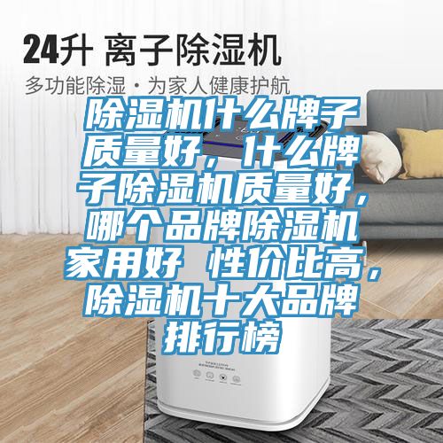 除濕機什么牌子質量好，什么牌子除濕機質量好，哪個品牌除濕機家用好 性價比高，除濕機十大品牌排行榜