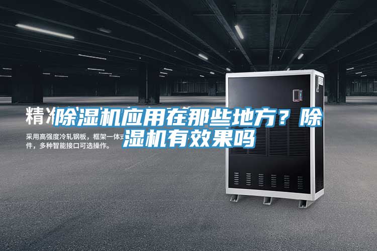 除濕機應用在那些地方？除濕機有效果嗎