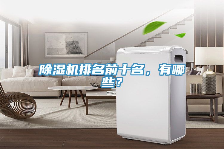 除濕機排名前十名,有哪些?